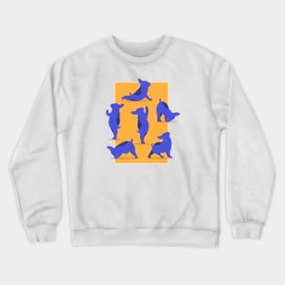 French Bulldog Yoga Crewneck Sweatshirt